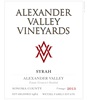 Alexander Valley Vineyards Estate Syrah 2013