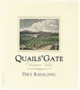 Quails' Gate Estate Winery Dry Riesling 2012
