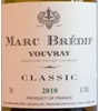 Marc Brédif Classic Vouvray 2010