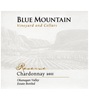 Blue Mountain Vineyard and Cellars Reserve Chardonnay 2011