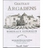 Château D'Argadens Supérieur, Benjamin Sichel, Vitic. Gérant Merlot Cabernet Sauvignon Cabernet Franc 2006