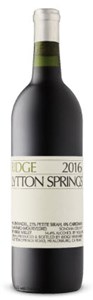 Ridge Lytton Springs 2016