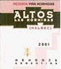 Altos Las Hormigas Reserva Malbec 2008