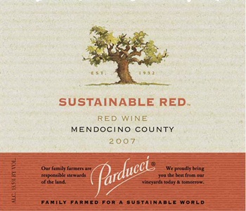 Parducci Sustainalbe Red 2007