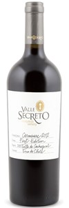 Valle Secreto First Edition Carmenère 2011