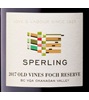 Sperling Vineyards Old Vines Foch Reserve 2017