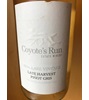 Coyote's Run Estate Winery Rare Vintage Late Harvest Pinot Gris 2014