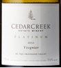 CedarCreek Estate Winery Platinum Viognier 2013
