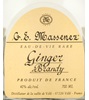 G.E. Massenez Eau-de-Vie Rare Ginger Brandy
