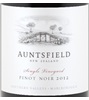 Auntsfield Single Vineyard Pinot Noir 2012