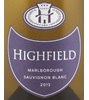 Highfield Sauvignon Blanc 2013