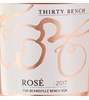Thirty Bench Small Lot Rosé 2017
