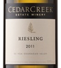 CedarCreek Estate Winery Riesling 2011