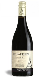 Le Parisien  Pays D'oc Pinot Noir 2009
