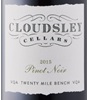 Cloudsley Cellars Twenty Mile Bench Pinot Noir 2015