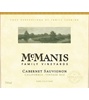 Mcmanis Cabernet Sauvignon 2010
