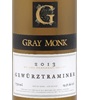 Gray Monk Estate Winery Gewürztraminer 2011
