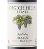 Grgich Hills Estate Merlot 2019