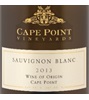 Cape Point Vineyards Sauvignon Blanc 2013