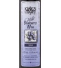 King's Court Estate Winery Wild Blueberry Sweet Fruit Wine . 2010