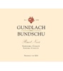 Gundlach Bundschu Estate Pinot Noir 2014