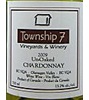 Township 7 Vineyards & Winery Okanagan Unoaked Chardonnay 2009