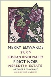 Merry Edwards Meredith Vineyard Estate Pinot Noir 2009