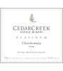 CedarCreek Estate Winery Platinum Chardonnay 2009