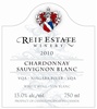 Reif Estate Winery Chardonnay Sauvignon Blanc 2010
