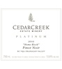 CedarCreek Estate Winery CedarCreek Pinot Noir 2010