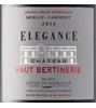 Château Haut-Bertinerie Elegance Merlot Cabernet 2014