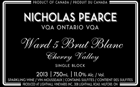Nicholas Pearce Ward 5 Brut Blanc 2013