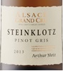Arthur Metz Steinklotz Pinot Gris 2013