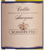 Schiopetto Sauvignon Blanc 2013