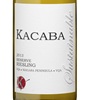 Kacaba Vineyards Reserve Riesling 2013