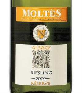 Domaine Moltes Reserve Riesling 2009