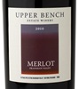 Upper Bench Estate Winery Merlot 2010