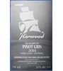Harwood Estate Winery Pinot Gris 2014