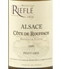 Domaine Riefle Côte De Rouffach Pinot Gris 2009