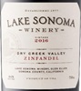 Lake Sonoma Zinfandel 2016