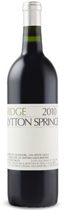 Ridge Vineyards Lytton Springs 2010