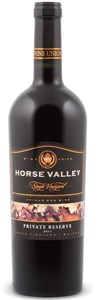Horse Valley Single Vineyard Reserve Red Wine Union Jsc 2011