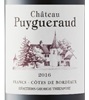 Château Puygueraud 2016