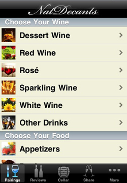 Nat Decants Mobile App