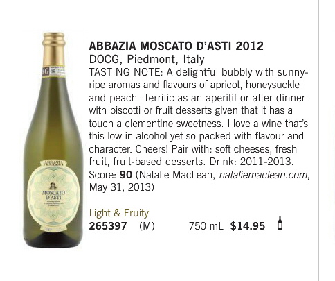 Nov 9 2013 moscato