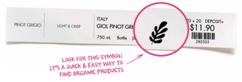 lcbo organic symbol