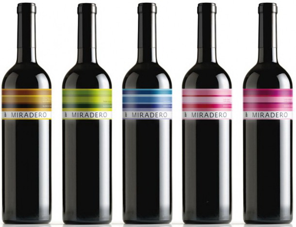 wine label italian sleek