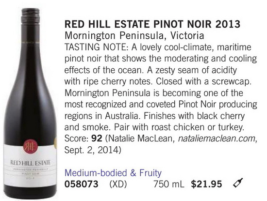 Red Hill Pinot Noir