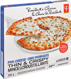 PC Thin & Crispy Five-Cheese Pizza