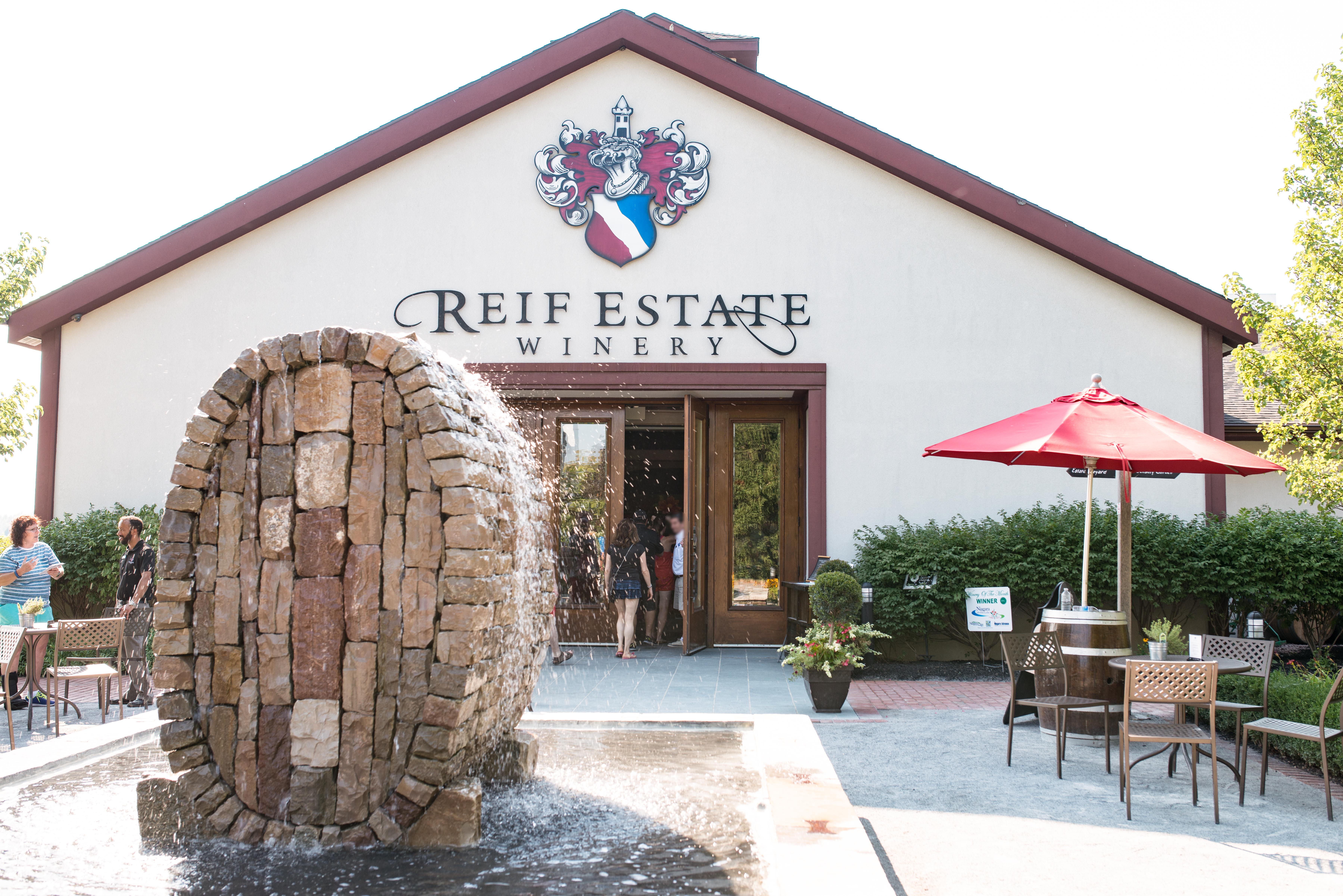 Front Entrance of Reif Estate Winery